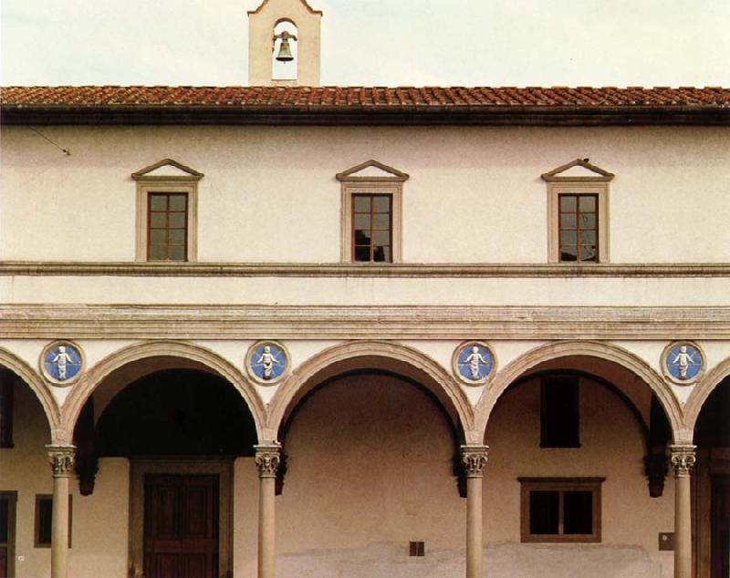 Filippo Brunelleschi Ospedale degli Innocenti Sweden oil painting art